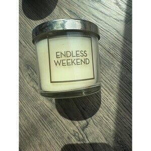 Bath & Body Works, "ENDLESS WEEKEND" Scented SINGLE Wick Candle NEW*
